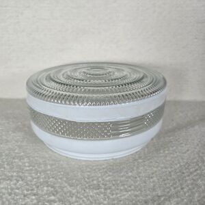 Vintage Flush Mount 7.5" Glass Drum Shape Kitchen Ceiling Light Replacement Part